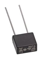 0697A8000-01 - Fuse, PCB Leaded, 8 A, 250 V, RSTA Series, 63 V, Time Delay, Radial Leaded - BEL FUSE - CIRCUIT PROTECTION
