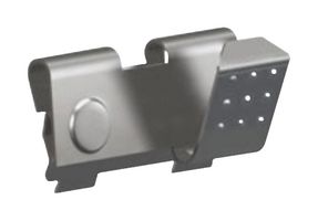 296 - Battery Contact, AAA, AAAA, N, A23, A27, Leaf Spring, Steel, Nickel Plated Contacts - KEYSTONE