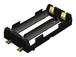 1048P - BATT HOLDER, 18650 X 2, SMD - KEYSTONE