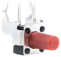 TL1105SF250Q - Tactile Switch, TL1105 Series, Side Actuated, Through Hole, Round Button, 250 gf, 50mA at 12VDC - E-SWITCH