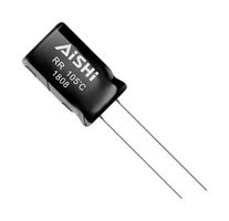 ERR1VM101F11OT - Electrolytic Capacitor, 100 µF, 35 V, ± 20%, PC Pin, 2000 hours @ 105°C, Polar - AISHI