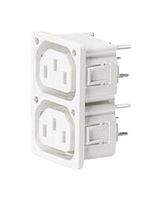 3-135-293 - Extension Lead, 5 Outlets, IEC 60320 Type F, 15 A, 250 V, IEC 60320 Type E - SCHURTER