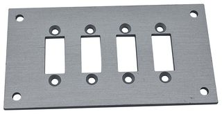 FMP-4-SSPF - Sensor Connector Accessory, Face Plate, Miniature SSPF Panel Mount Thermocouple Sockets - LABFACILITY