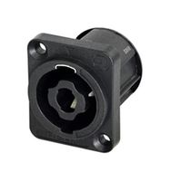 RLS4MPZ - Speaker / Loudspeaker Audio Connector, Loudspeaker Connector FG-Series, 4 Contact, Receptacle - REAN