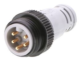 1300390370 - Sensor Connector, 5P Male Terminator w/ Resistor, DeviceNet Trunk 130039 Series - MOLEX