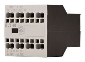 DILM32-XHI02-PI - Auxiliary Contact, 2 Pole, IP20, Eaton DILM/DILMP Series Contactors, 2NC, Front Mount, Push In - EATON MOELLER