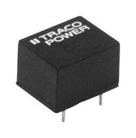TDU 1-0512 - Isolated Through Hole DC/DC Converter, 1 W, 1 Output, 12 V, 84 mA - TRACO POWER