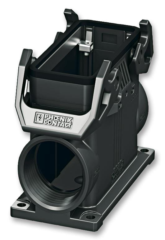 PHOENIX CONTACT Connector Backshells HC-EVO-B16-SHWD-2SSM40-PLRBK HOUSING, SMT, DOUBLE LEVER, B16, PLASTIC PHOENIX CONTACT 2309627 HC-EVO-B16-SHWD-2SSM40-PLRBK