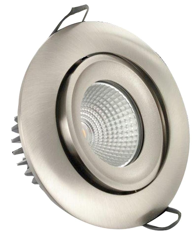 INTEGRAL LED Downlights ILDLFR92C015 DOWNLIGHT LED 430LM 6W 3K TILT SATIN N INTEGRAL LED 3390656 ILDLFR92C015