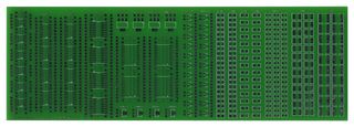 RE716001-LF Pcb, Solder Exercise, 72mm X 213MM Roth Elektronik