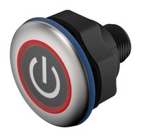 84-ACKS-B14-04BD Touch Button SW, 0.2A, 8.4V-32V, Hygiene Eao