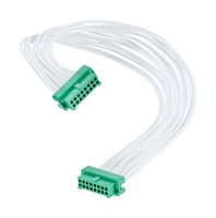 G125-FC20605L0-0150F Cable ASSY, Gecko Rcpt-Rcpt, 150mm Harwin