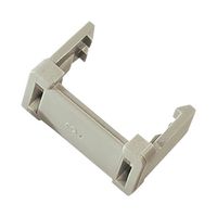 09661080001 DÉCHARGE DE CONTRAINTE D-SUB, 9POS, HARTING THERMOPLASTIQUE