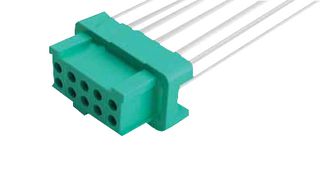 G125-FC11005L0-0150L Cable ASSY, 10Pos Rcpt-Free End, 150mm Harwin