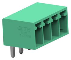 1-2350514-0 Terminal Block, R/A Header, 10WAY, Th Te Connectivity