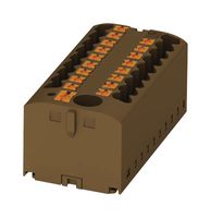 PTFIX 6/6X2,5 BN TB, Power Distribution, 7POLE, 12 AWG Phoenix Contact