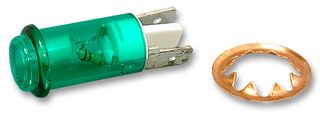 C0180AANAD Neon Indicator, Green Arcolectric (Bulgin Limited)