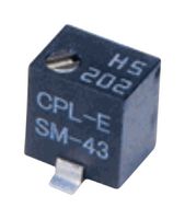 Sm-43TW502 Trimmer, 5K, 0.25W, 5TURNS Nidec Copal Electronics