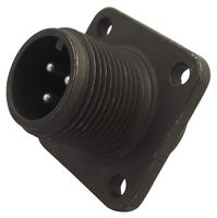 MS3102A-10SL3P Plug, Flange, 3WAY Amphenol Interconnect India