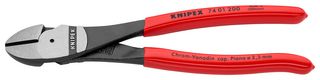 74 01 200 Diagonal Cutter, 4.2mm, 200mm Knipex