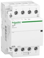 A9C24740 Relay Contactor, 4PST-NO, 240V, DIN Rail Schneider Electric