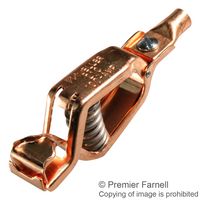 Bu-21CPN Auto Test Clip, Solid Copper, 100A, 27mm Mueller Electric