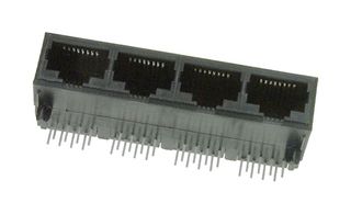 5557563-1 RJ45 Conn, Jack, 8P8C, 5PORT, Cat3 Amp - Te Connectivity