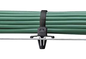 PLWP2S-C0 Cable Tie, Nylon 6.6, 198.1mm, 50LB, Blk PANDUIT