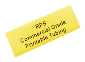 Rps-1K-22-18/2.0-4 Heat Shrink Marker, 3.18mm, Yellow Raychem - Te Connectivity