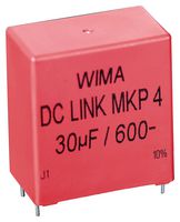 DCP4R245006JD2KSSD Cap, 5UF, 1.3kV, Film, Radial WIMA