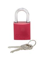 PSL-7 Padlock, Aluminium, Red, 38.1mm PANDUIT