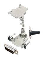 L17D45ZF15-RG+L717SDA15P D Sub Connector, Plug, 15Pos, Solder Amphenol ICC