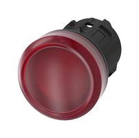3SU10016AA200AA0 Actuator, 22mm Indicator Light, Red Siemens