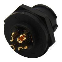 2CT3002-W04400 Circular Connector, Plug, 4 Way, Panel multicomp Pro
