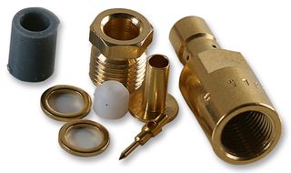 R114205000 RF Coaxial, SMB, Straight Jack, 50ohm RADIALL