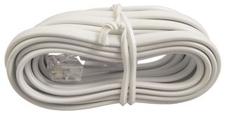 31040R BT Plug TO RJ11 3M WHT C/Wired Pro Signal