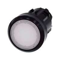 3SU10010AB600AA0 Actuator, 22mm Illum. Pushbutton SW, WHT Siemens