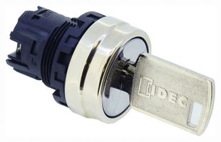YW4K-2A Actuator, Key Selector SW/Metal, 2 Pos Idec
