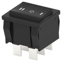 1-1634200-7 INTERRUPTEUR À BASCULE, DPDT, 10A, 125VAC, PANNEAU AMP - À LA CONNECTIVITÉ