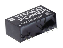 TMV 2-2412DHI DC-DC Converter, 2 O/P, 2W TRACO Power