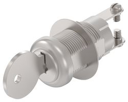 2-1437597-3 Key Operated SW, SPST/120VAC/2Pos, Screw Alcoswitch - Te Connectivity