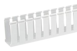 G1X4WH6 Wide Slot Duct, 31.8X104.1mm, Pvc, White PANDUIT