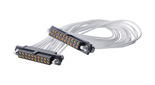 M80-FC22005F2-0150F2 Cable ASSY, WTB Rcpt-WTB Rcpt, 150mm Harwin