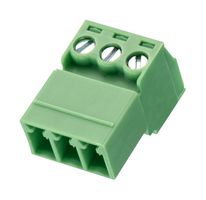 691348300003 Terminal Block, Pluggable, 3Pos, 14AWG Wurth Elektronik