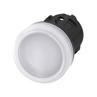 3SU10016AA600AA0 Actuator, 22mm Indicator Light, White Siemens