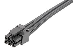 214756-1062 WTB Cord, Micro-Fit Rcpt/Free End, 11.8" Molex