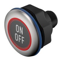 84-ACKS-B12-04BB Touch Button SW, 0.2A, 8.4V-32V, Hygiene Eao