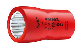 98 37 5/16" Socket, 12 Point, 5/16", 3/8" Drive Knipex