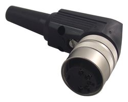 WKV50 Socket, DIN, FRWW, R/A, 5WAY Lumberg