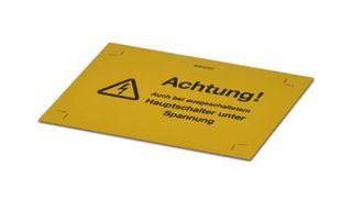 WS-K Warning Label, Danger Phoenix Contact